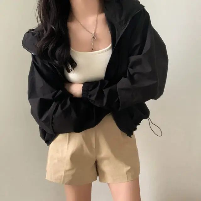 여성용 루즈한 캐주얼 자켓 상세 이미지 41