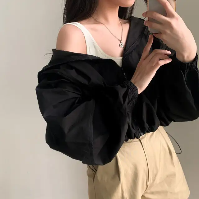 여성용 루즈한 캐주얼 자켓 상세 이미지 47