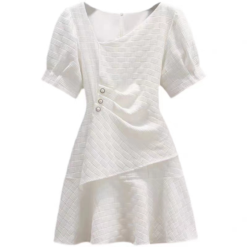 TR76278# 夏季新款气质减龄显瘦小个子连衣裙