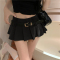 实价实拍~百褶短裙辣妹a字裙女2023夏季低腰半身裙芭蕾裙子送腰带轮播图5
