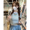 实拍实价 别致正肩镂空辣妹蝴蝶短袖T恤女夏季新款刺绣修身上衣轮播图4
