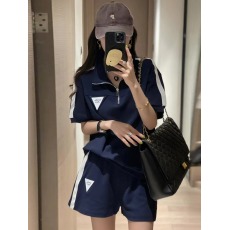 批发<b class='q'>欧洲站</b>休闲运动<b class='q'>套装</b>女夏季2026新款时尚洋气炸街短裤两件套欧货潮