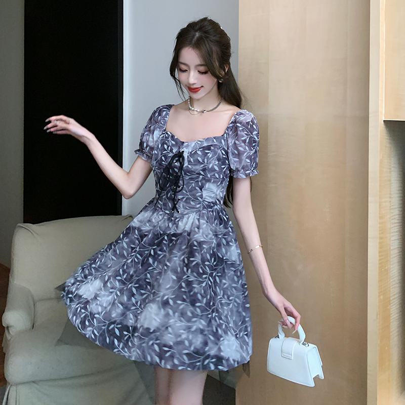 FA35237# 减龄连衣裙夏...