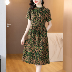 批发实拍<b class='q'>连衣裙</b>女2025夏季气质专柜<b class='q'>正品</b>重磅大码显瘦