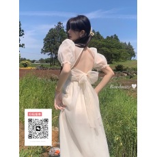 批发白水女梦境爱莉丝透感蝴蝶结<b class='q'>连衣裙</b>5/31 20:00PM 限时9折