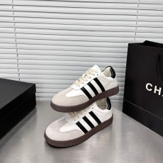 批发<b class='q'>实拍</b>真皮德训鞋2023春夏季新款平底休闲百搭小白鞋板鞋运动秀气