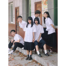 批发酷丝绵+有口袋款JK制服<b class='q'>衬衣</b>夏学院风白色<b class='q'>短袖</b>学生<b class='q'>衬衫</b>上衣女春季