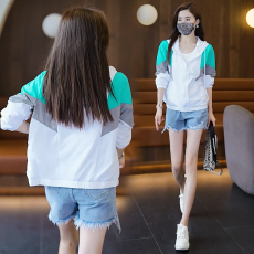 批发防晒衣女款2026新款春秋款遮阳短外套冰丝<b class='q'>运动服</b>户外凉感休闲夏装