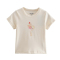 官图 6535拉架棉 夏季小众设计感短袖T恤高级感显瘦女新款轮播图5