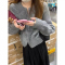 复古慵懒风长袖毛衣外套女秋冬2023新款宽松外搭加厚针织开衫上衣轮播图5