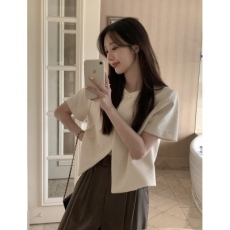 批发已出货 <b class='q'>韩国</b>chic 简约百搭两粒扣西装外套