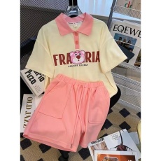 批发女大童夏季套装2025新款短袖短<b class='q'>裤</b>女童夏天薄款透气<b class='q'>儿童</b>两件套