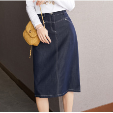 批发实拍◆有好质量◆半身裙女2026春秋季款包臀开叉牛仔裙中长裙