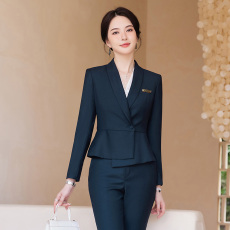 批发高端职业西装套装女短袖医美容师工装酒店前台经理<b class='q'>珠宝</b>店工作服夏