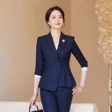 批发职业西装套装女2023新款气质女神范酒店前台<b class='q'>珠宝</b>店工作服西服正装