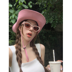 批发实拍不减价复古时髦系带西部牛仔帽<b class='q'>夏</b>季登山宽檐遮阳帽个性防晒帽