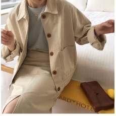 批发2026气质纯色短<b class='q'>外套</b>女小个子简约休闲<b class='q'>百搭</b>夹克工装上衣新款