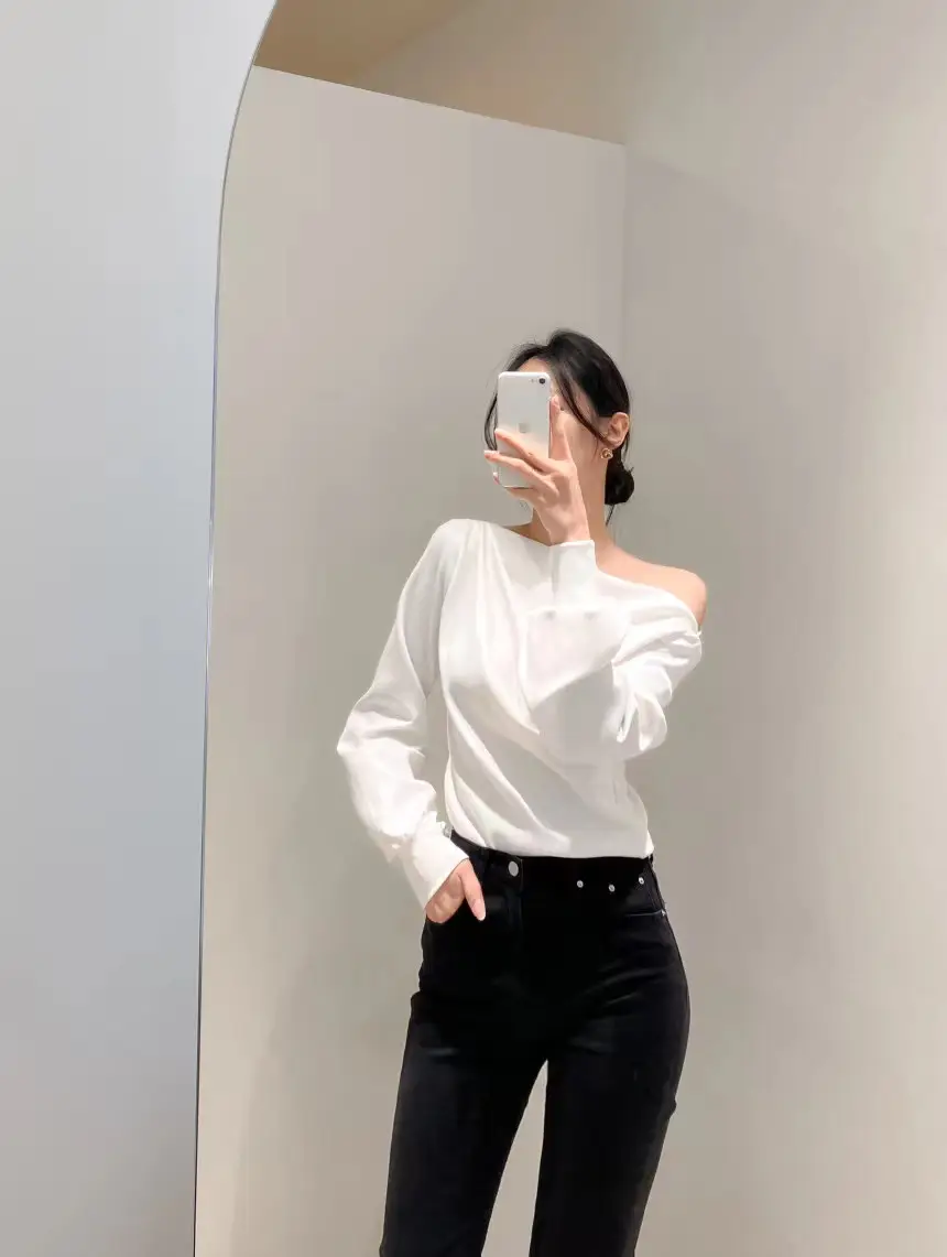 프리미엄 티셔츠, 프렌치 스타일 상세 이미지 7