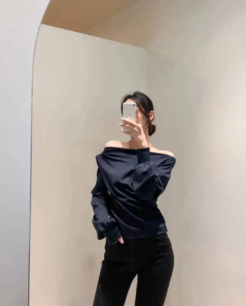 프리미엄 티셔츠, 프렌치 스타일 상세 이미지 9