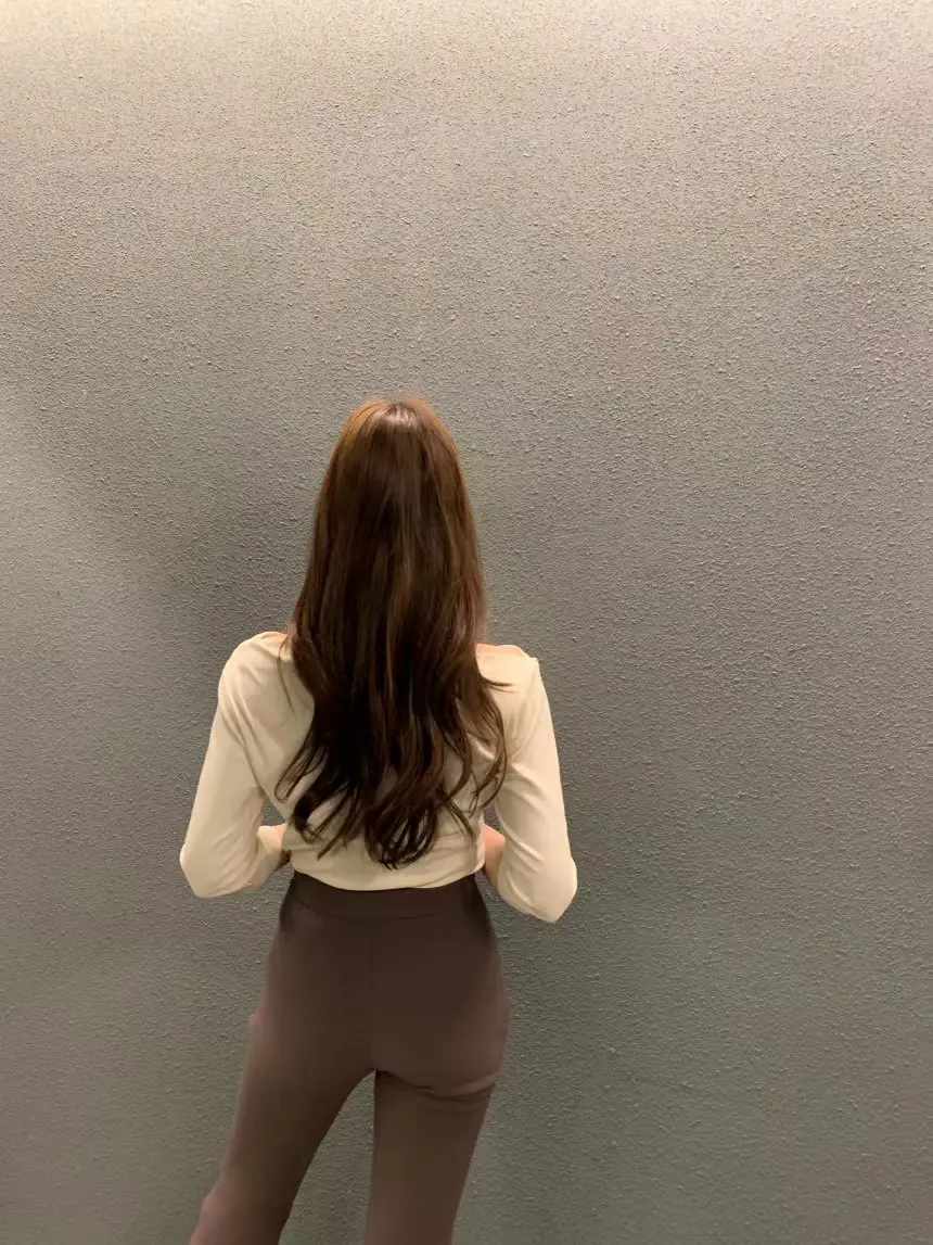 플라워 디자인 루즈핏 티셔츠 상세 이미지 8