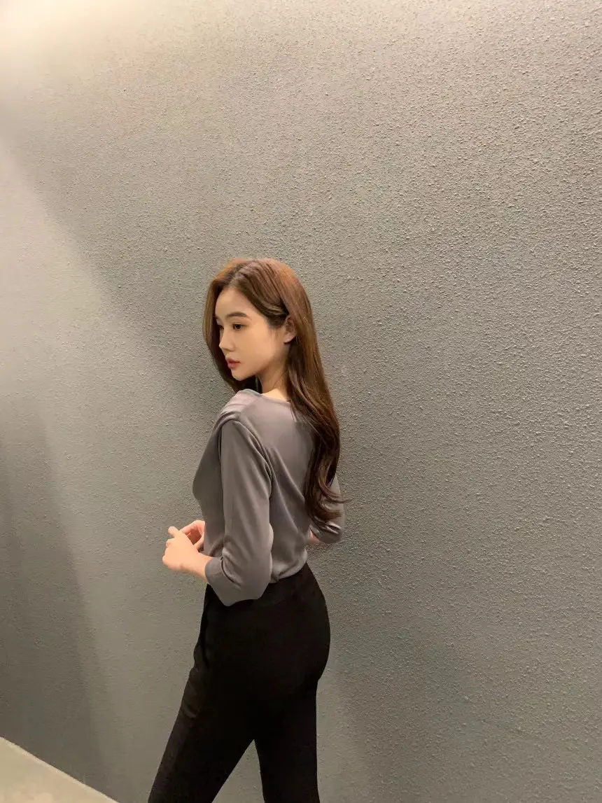 플라워 디자인 루즈핏 티셔츠 상세 이미지 26