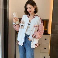 批发棒球服外套女春秋欧洲站2026年新款欧货短款早秋爆款休闲夹克