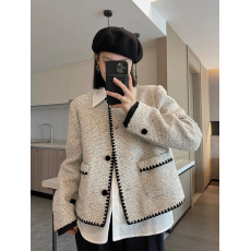 批发法式小香风短款外套女春秋2025新款高端名媛气质小个子冬季高级感