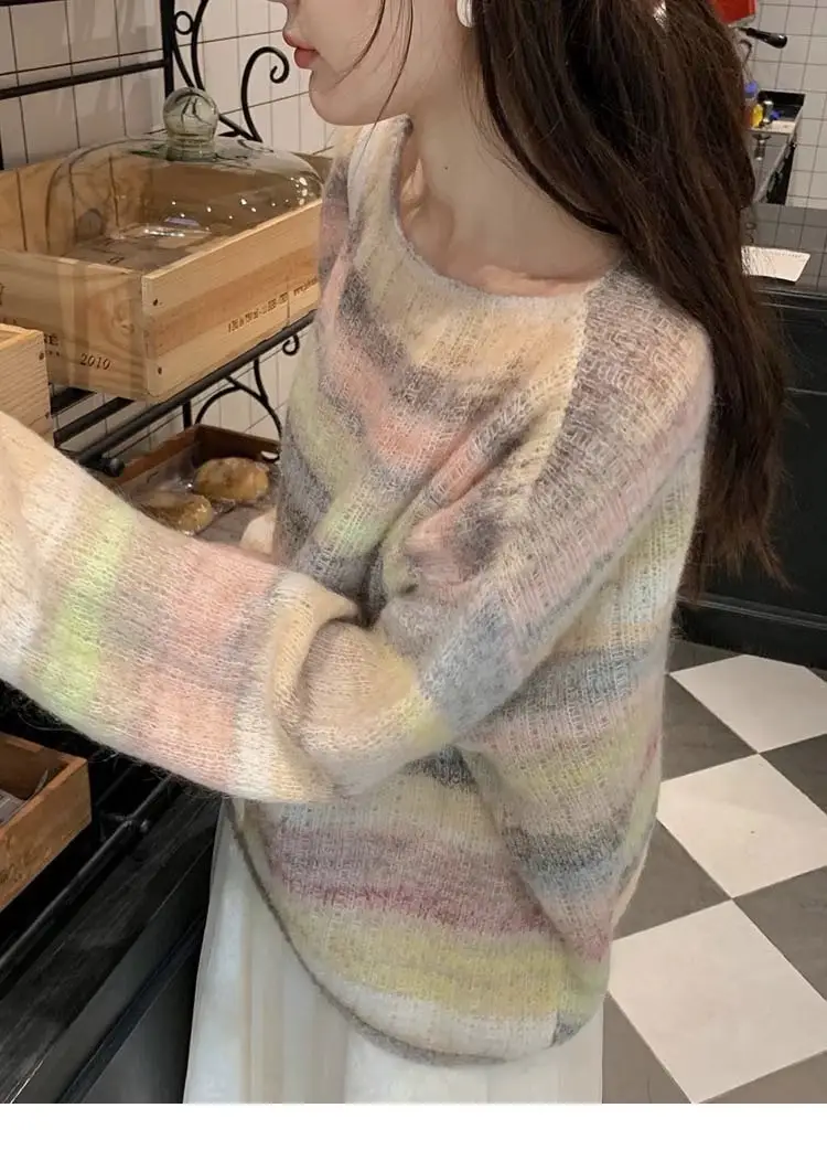 루즈핏 울 마헤어 가디건 상세 이미지 3