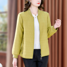 批发2023秋季新款中老年时尚妈妈风衣外套