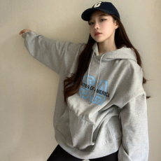 批发韩国<b class='q'>外贸</b>加绒卫衣女韩版潮学生宽松慵懒风长袖加厚上衣连帽<b class='q'>外套</b>