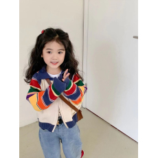 批发童装儿童针织马甲秋季新款男女童坎肩中小童毛衣背心宝<b class='q'>宝马</b>夹