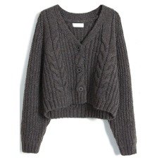 批发<b class='q'>品牌</b>折扣店商场专柜撤柜剪标女装<b class='q'>尾</b><b class='q'>货</b>绞花毛衣女春秋针织开衫外套