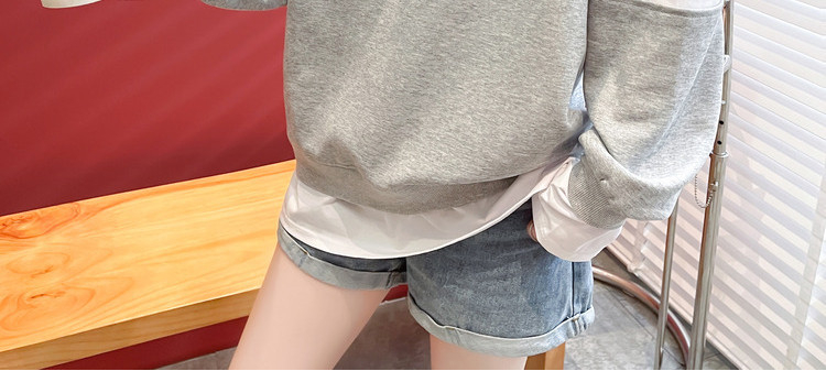 Eerste release van visschubbenontwerp hoodie dames twee stukken 2023 nieuwe lente en herfst geborduurd los oversized_voghion.com