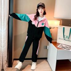 批发女童棒球服套装秋装2026新款炸街春秋<b class='q'>儿童</b>卫衣裤休闲运动服两件套
