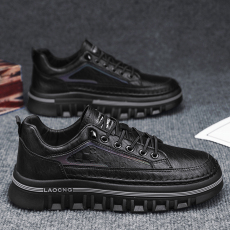 批发2023秋季新款马丁鞋复古<b class='q'>商务</b>休闲鞋男鞋货号