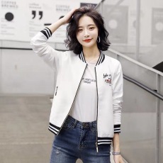 短款外套女春秋款ins薄款新款宽松休闲百搭洋气春秋款女士棒球服