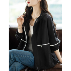 批发限价+12 连帽宽松<b class='q'>短裤</b>外套春秋2026百搭棒球服夹克流行上衣