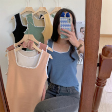 批发实拍 秋<b class='q'>冬</b>德绒无痕保暖背心修身显瘦打底防寒内穿上衣潮