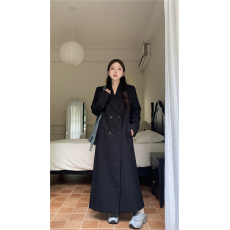 批发实拍实价~秋冬宽肩廓形气质高级感<b class='q'>西装</b>大衣风衣女高级感百搭上衣