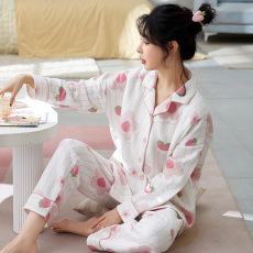 批发新品2023秋冬月子服孕妇空气棉大码可调节裤腰哺乳夹层家居服女