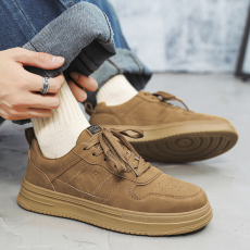 批发2023秋季新款休闲时尚板鞋男鞋小白鞋货号