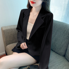 批发秋装新款大码<b class='q'>女</b>装小西装短款外套小个子<b class='q'>西服</b>上衣