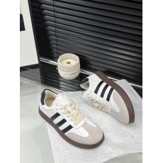 批发<b class='q'>实拍</b>～真皮德训鞋2023春秋韩版新款平底百搭小白鞋板鞋休闲<b class='q'>运动鞋</b>