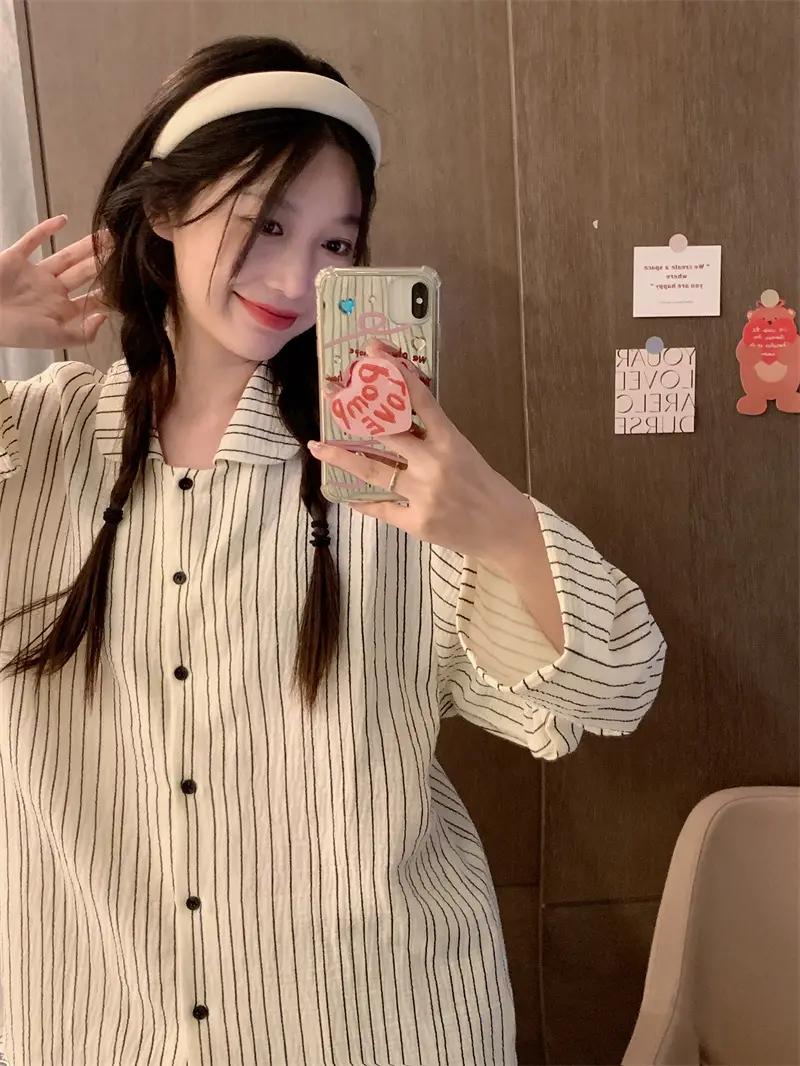 편안한 홈웨어 세트 상세 이미지 1