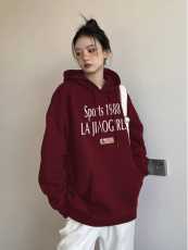 实价 现货防棉华棉复合牛奶丝300克银狐绒400克连帽卫衣女