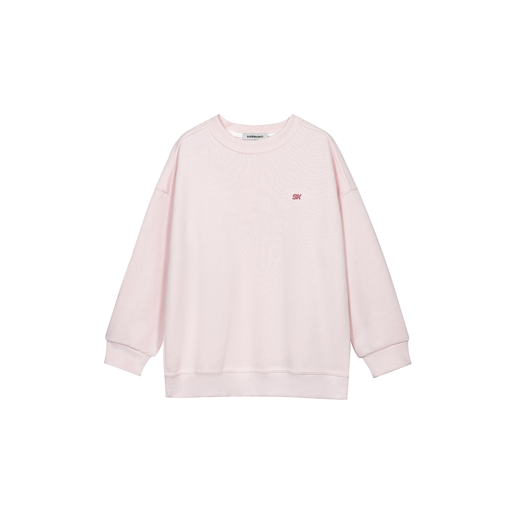 2024 Herfstcollectie Nieuwe Lichtroze Luxe Super Mooie Dames Letter Vallende Schouder Mouw Hoodie Top_voghion.com