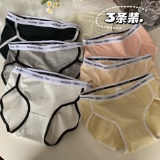 批发实价实拍吸湿透气<b class='q'>运动</b>内裤纯棉舒适亲肤抗菌抑菌学生三角裤三条装