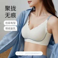 批发无痕内衣女小胸聚拢无钢圈<b class='q'>调整</b>型收副乳防下垂运动美背性感<b class='q'>文胸</b>罩