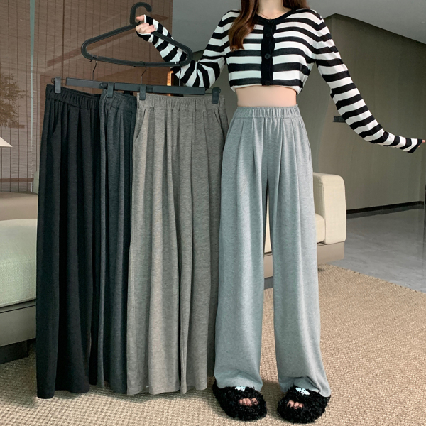 RM23632#新款高腰垂感辣妹设计感洋气山本裤