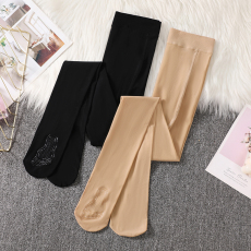 批发2023秋冬实拍实价连裤袜中厚肉色防勾丝高腰连裤加厚<b class='q'>大码</b>防滑裤袜